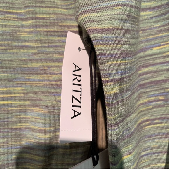NWT Aritzia Sunday Best Cece Sweater Top Space Dye - Picture 10 of 11